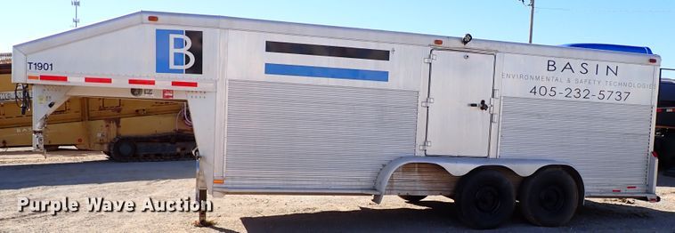 image for item IS9246 1995 Cherokee Industries  enclosed cargo trailer