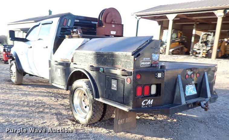 image for item IS9301 2013 Dodge Ram 4500  Crew Cab flatbed truck