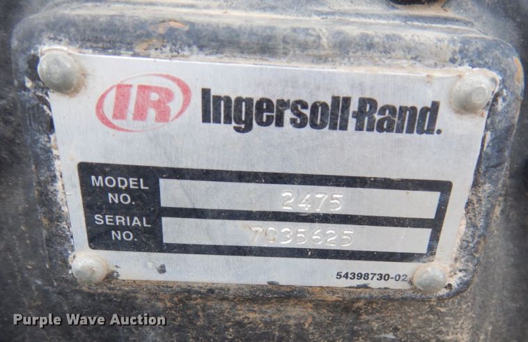image for item IU9762 Ingersoll Rand  air compressor