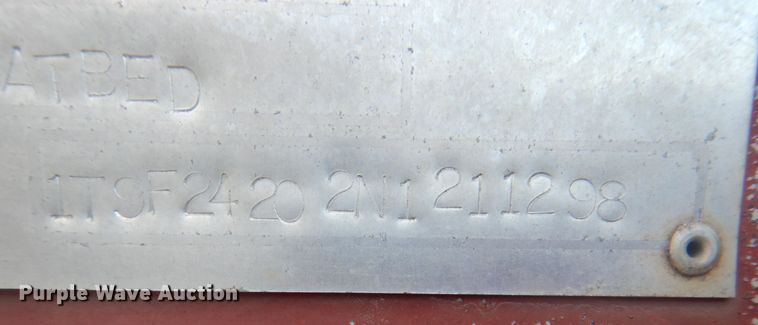 image for item IU9776 1992 Titan  equipment trailer