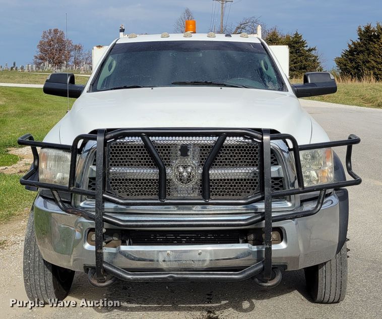 image for item IV9652 2014 Dodge Ram 4500HD  Crew Cab utility / service truck