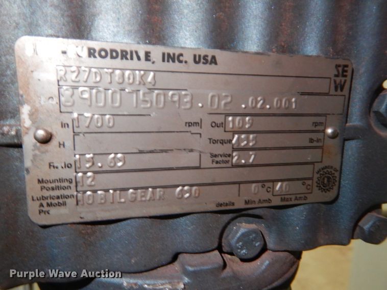 image for item IV9851 Metalfab, Inc.  debagger system