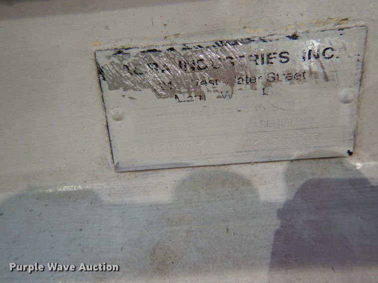 image for item IV9851 Metalfab, Inc.  debagger system