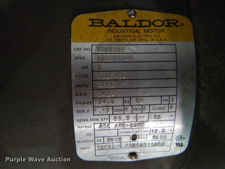 image for item IV9851 Metalfab, Inc.  debagger system