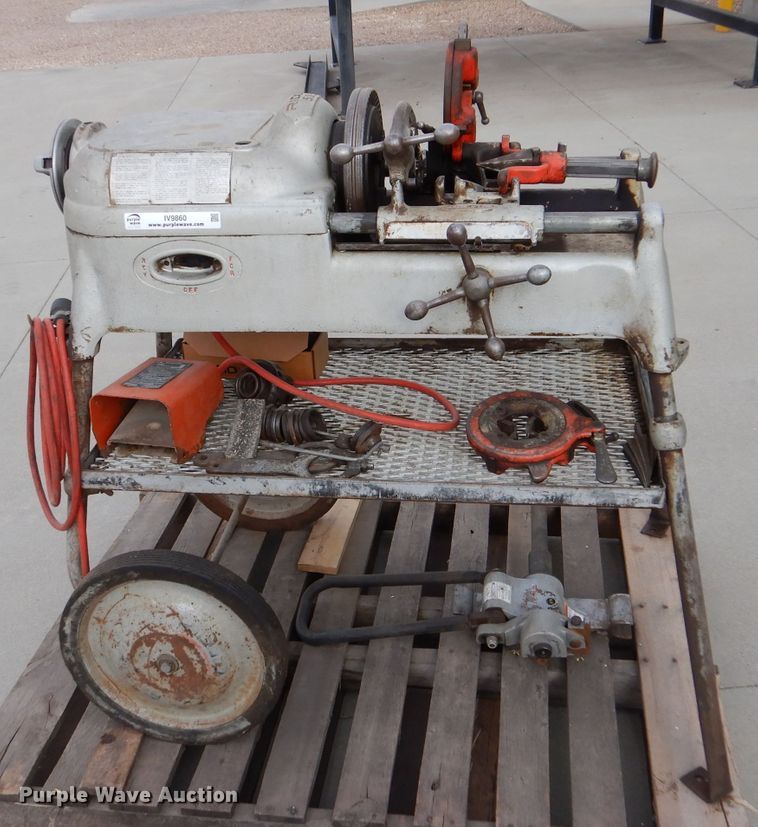 image for item IV9860 Ridgid 535  pipe threader