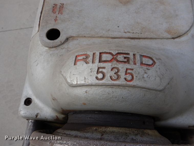 image for item IV9860 Ridgid 535  pipe threader