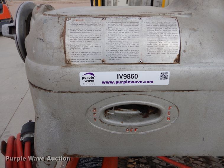 image for item IV9860 Ridgid 535  pipe threader