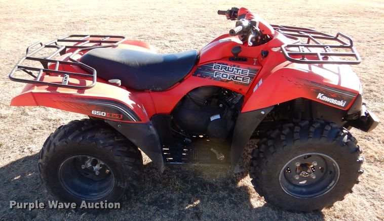 image for item IV9871 2010 Kawasaki Brute Force 650  ATV