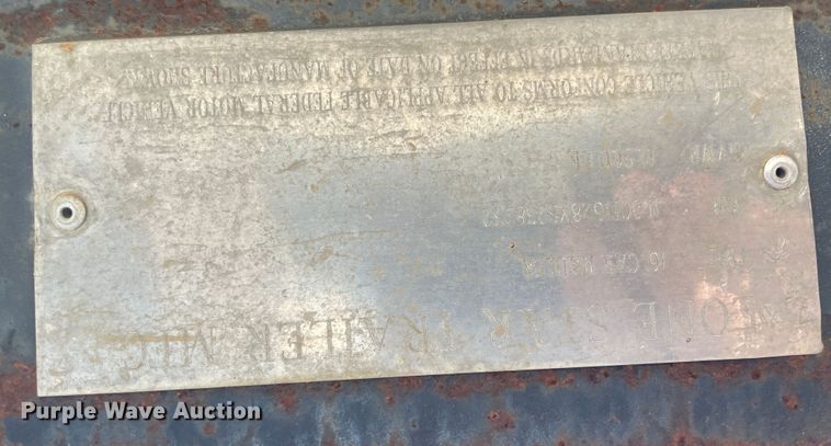 image for item IX9642 2000 Lone Star  utility trailer