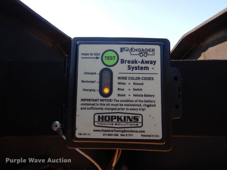 image for item JD9485 2016 Kerr-Bilt  equipment trailer