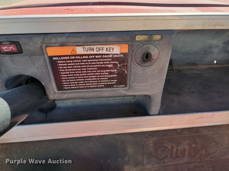 image for item JE9172 Club Car  golf cart