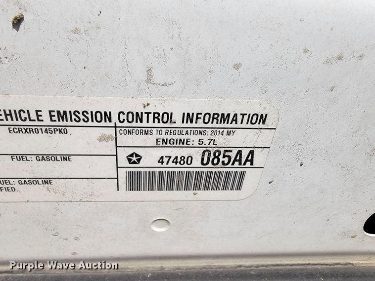 image for item JE9195 2014 Dodge Charger Police