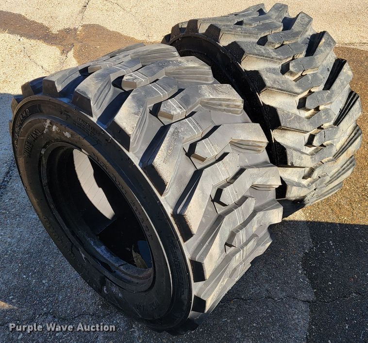 image for item JE9199 (2) 33x15.5-16.5 tires and wheels