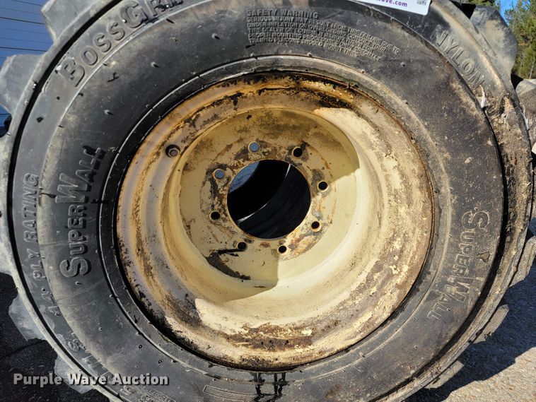 image for item JE9199 (2) 33x15.5-16.5 tires and wheels