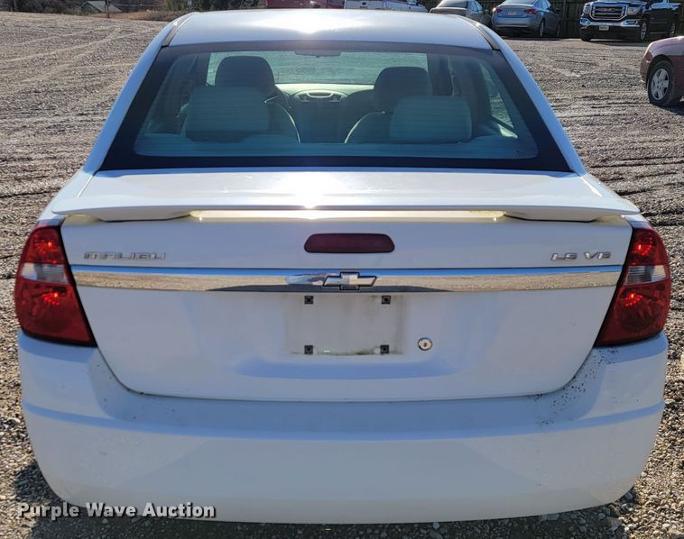 image for item JE9225 2005 Chevrolet Malibu