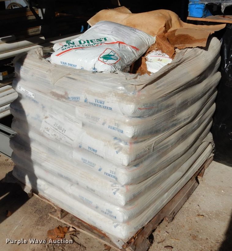 image for item JI9304 Approximately 35 bags of Van Diest turf fertilizer
