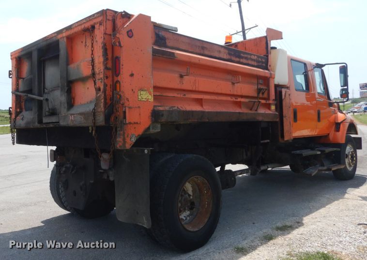 image for item JI9464 2007 International 7300  Crew Cab dump truck