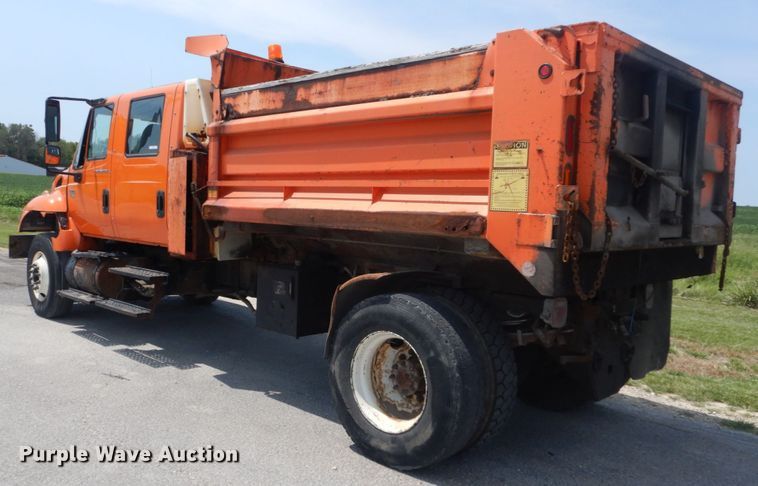 image for item JI9464 2007 International 7300  Crew Cab dump truck
