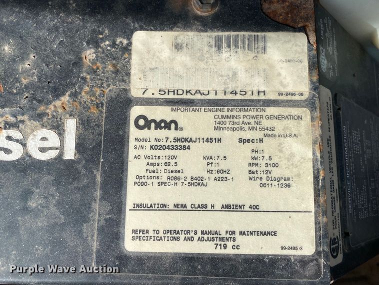 image for item JN9089 2003 Fleetwood Bounder  RV