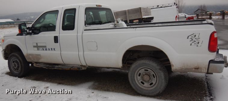 image for item JZ9783 2011 Ford F250 Super Duty  SuperCab pickup truck