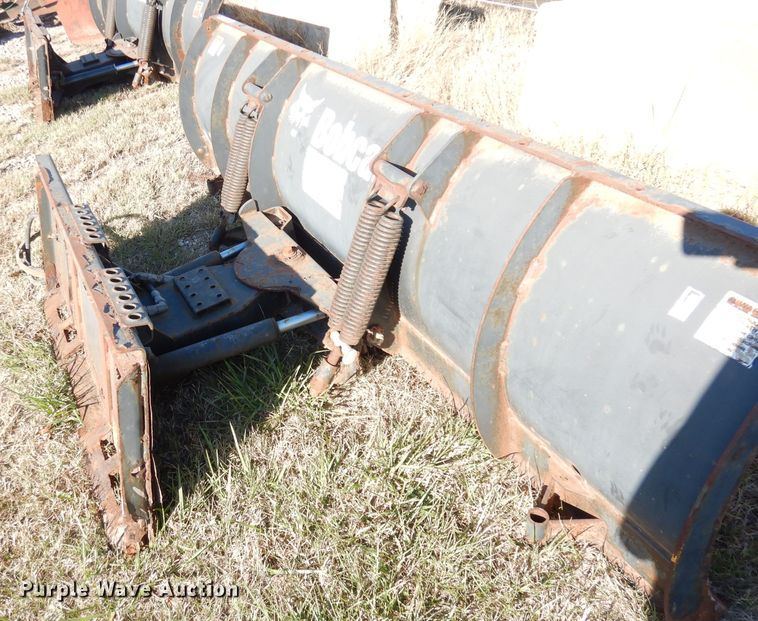 image for item KA9668 Bobcat 8'W skid steer snow plow