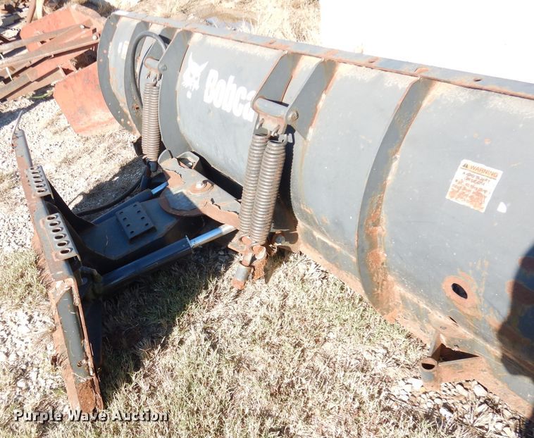 image for item KA9669 Bobcat 8'W skid steer snow plow