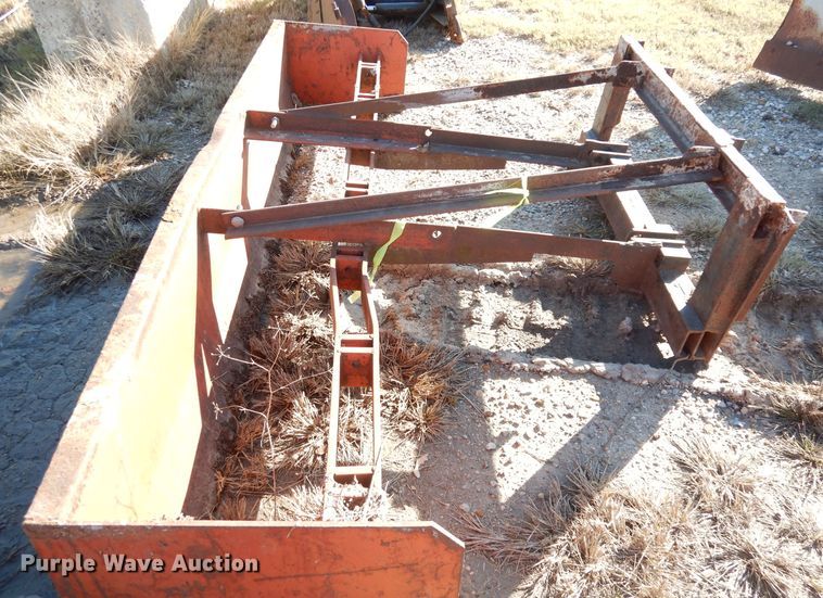 image for item KA9671 8'W skid steer box blade