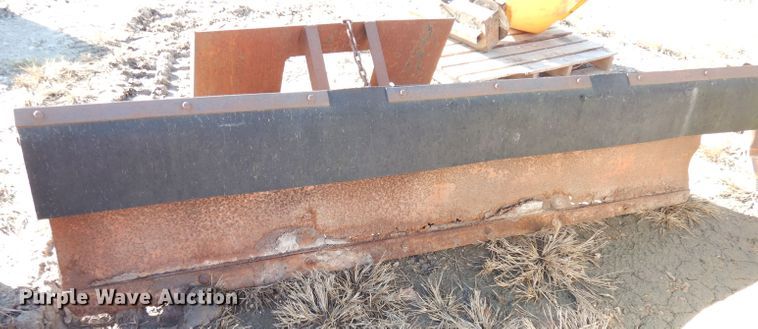 image for item KA9672 90"W skid steer snow plow