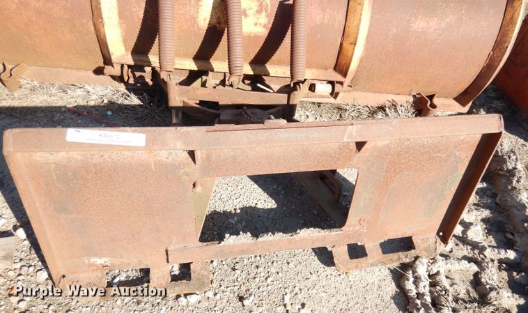 image for item KA9672 90"W skid steer snow plow