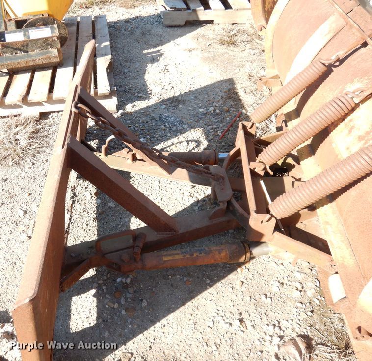 image for item KA9672 90"W skid steer snow plow