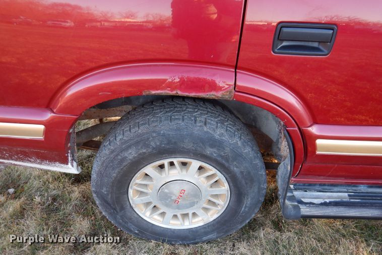 image for item KH9100 1997 GMC Jimmy SLT  SUV