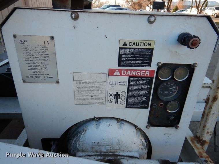 image for item KH9113 2004 Wood Chuck Chipper 12A  wood chipper