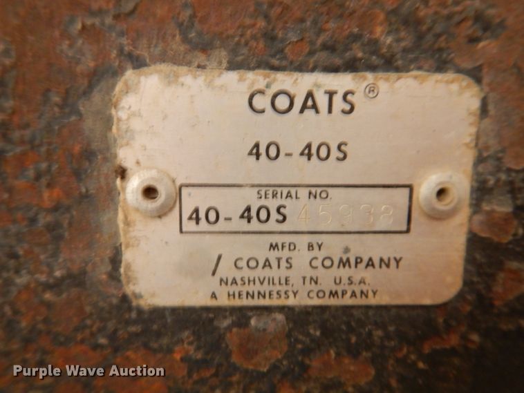 image for item KH9139 Tire handling equipment