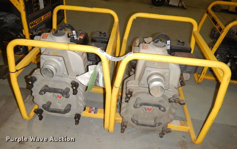 image for item KR9991 (2) Wacker Neuson PT2 water pumps