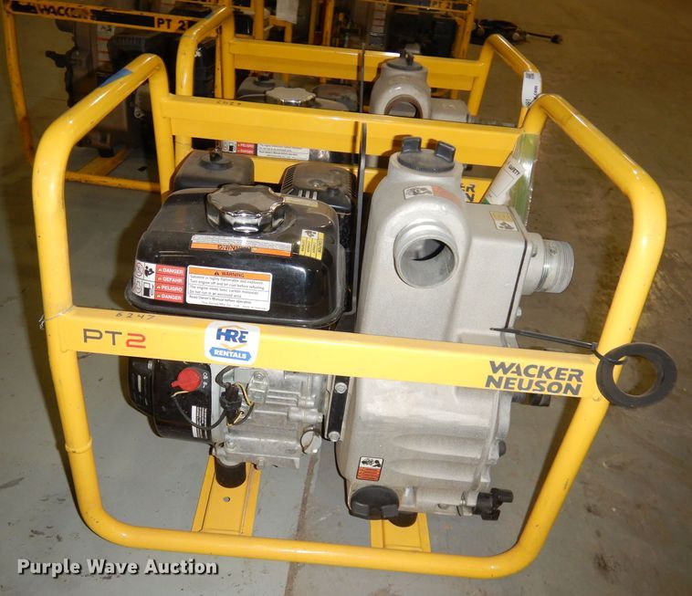 image for item KR9991 (2) Wacker Neuson PT2 water pumps