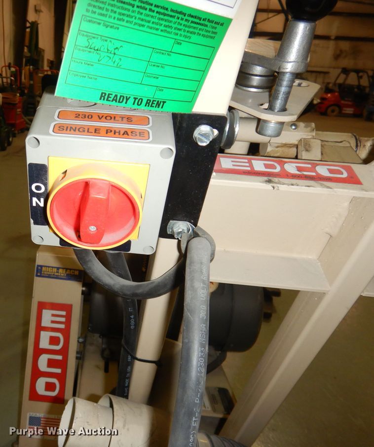 image for item KS9013 Edco CPM85  concrete scarifier