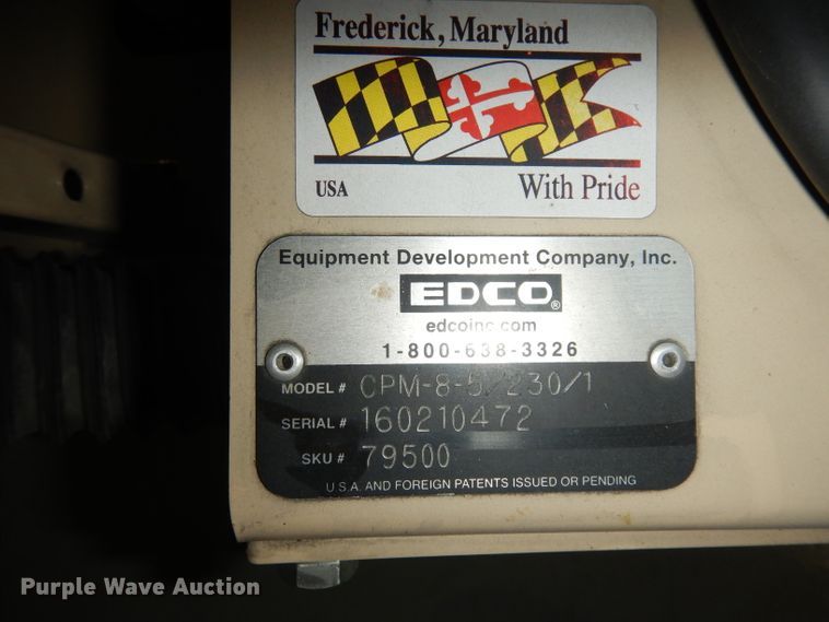 image for item KS9013 Edco CPM85  concrete scarifier