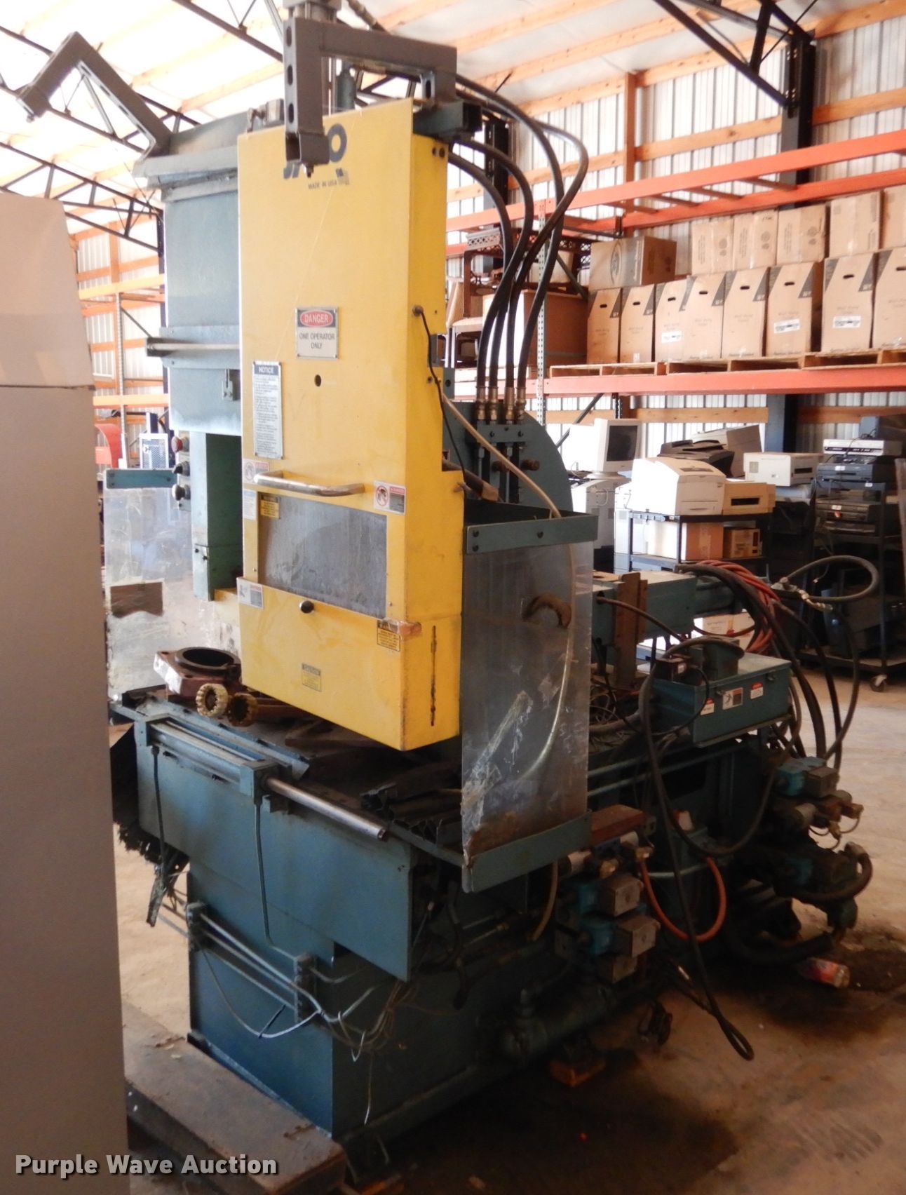1993 Jaco IV75S milling machine in Wellsville, MO Item DE7465 sold