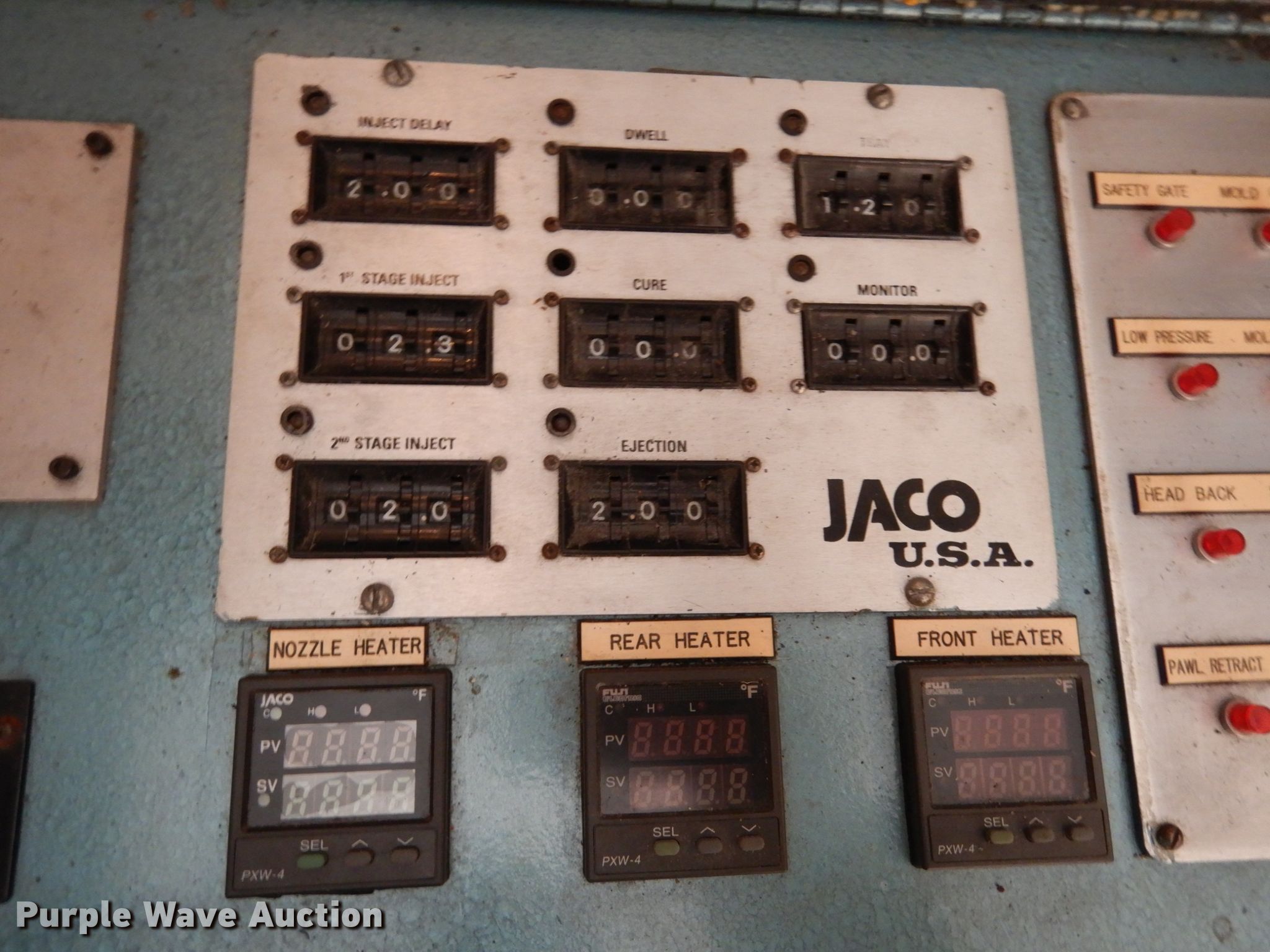 1993 Jaco IV75S milling machine in Wellsville, MO Item DE7465 sold