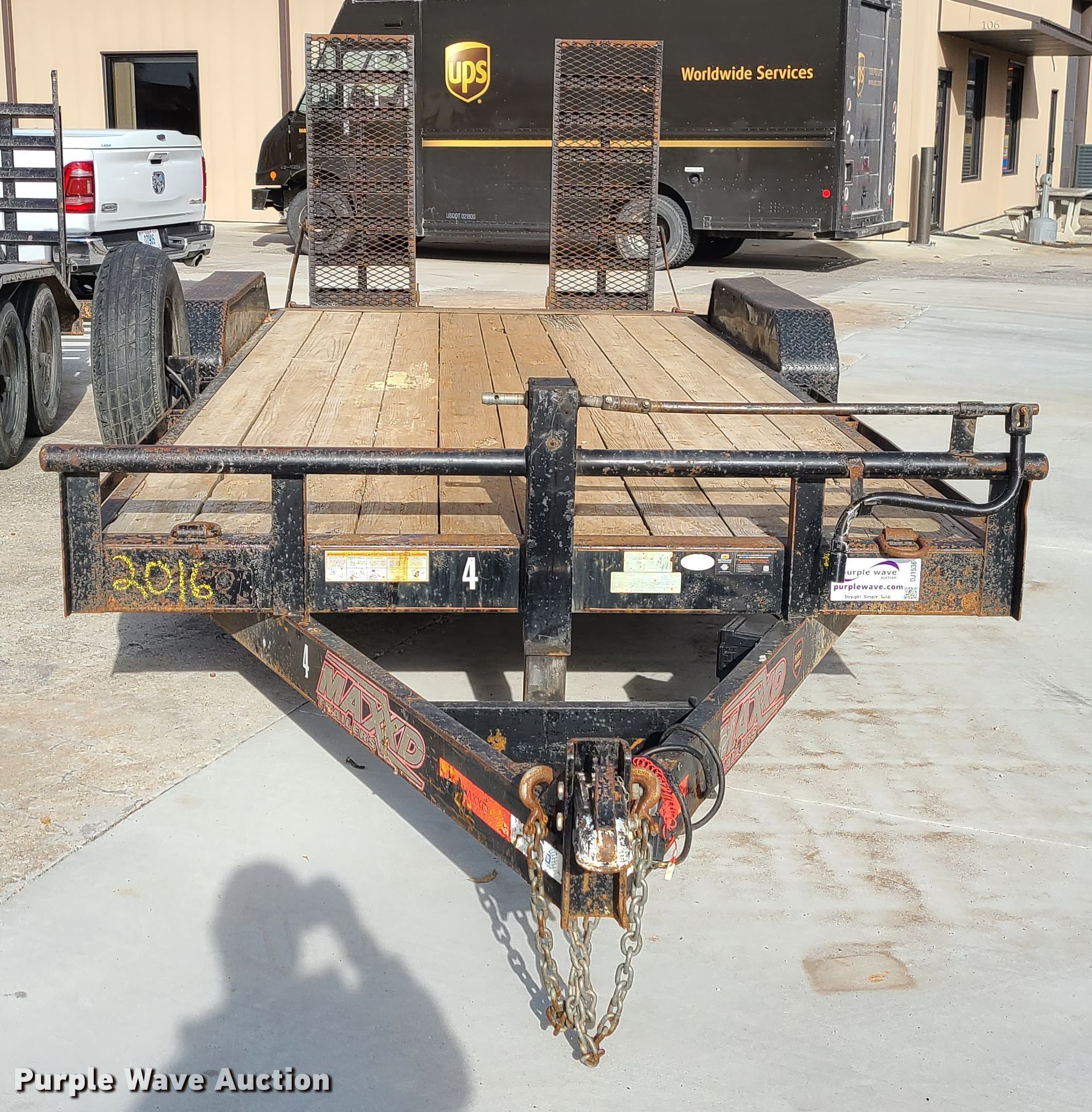 2016 Maxey utility trailer in Grain Valley, MO Item DJ1536 sold