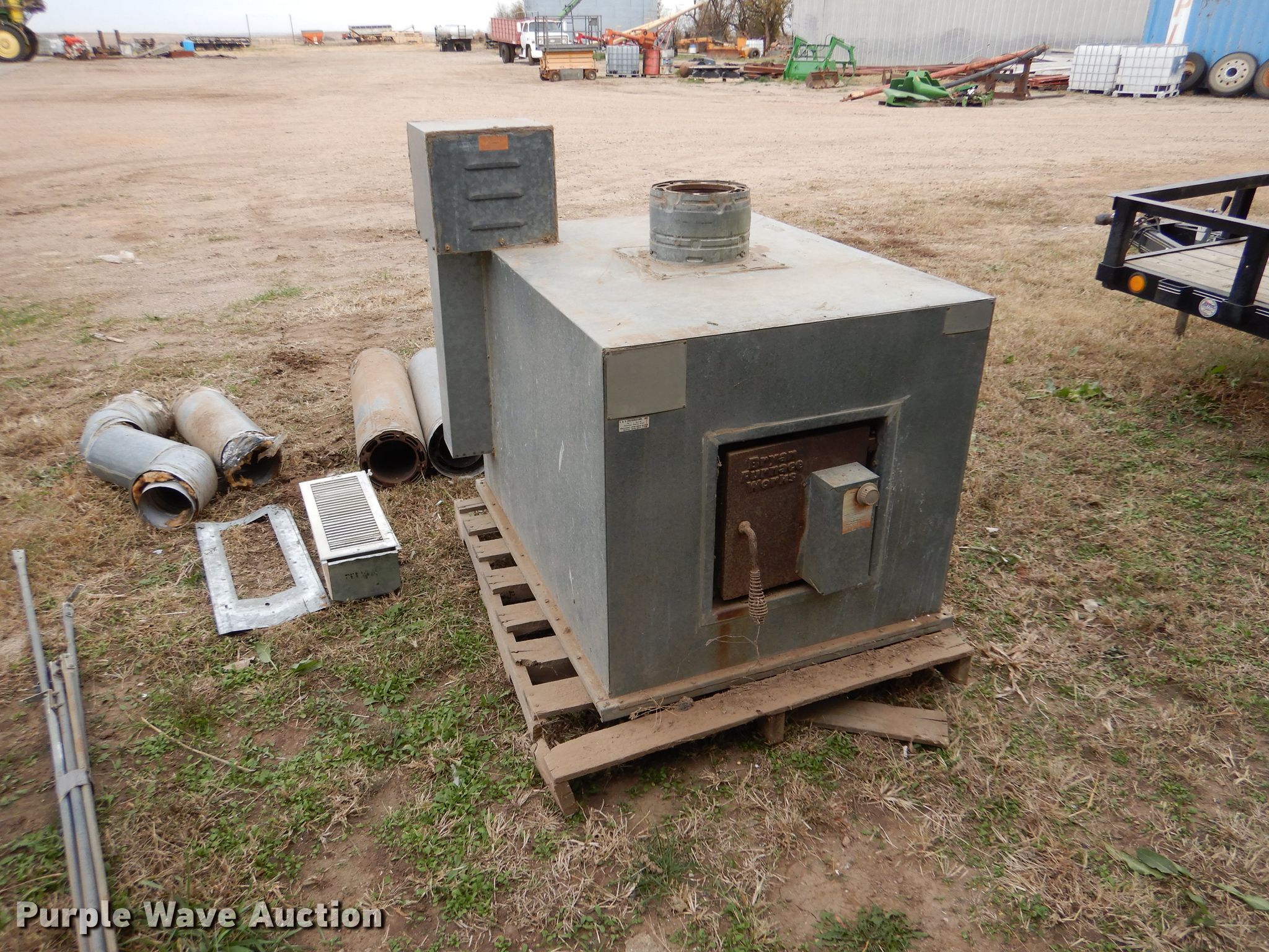 Bryan Furnace Works wood burning stove in Lorraine, KS Item DL3496