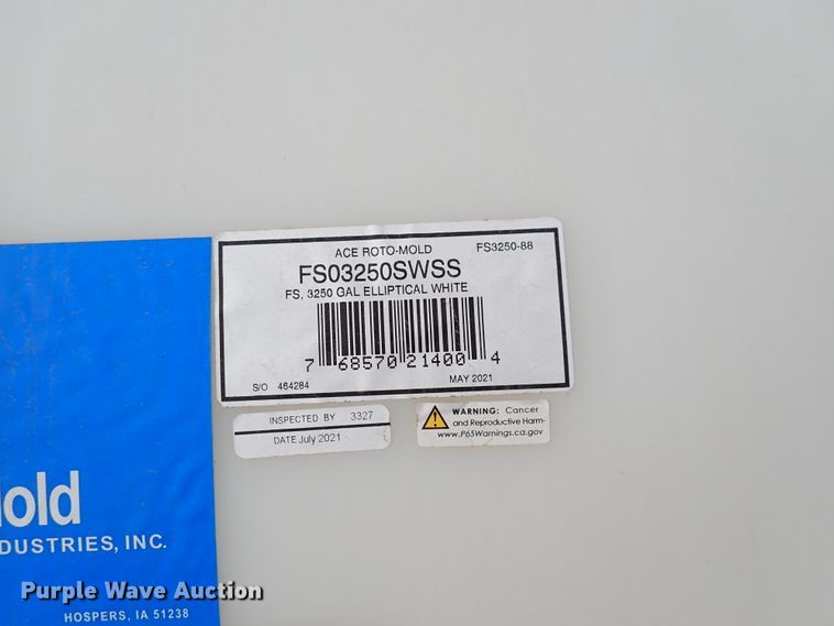 image for item DC4155 ACE Roto-Mold  poly tank