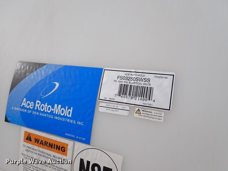 image for item DC4155 ACE Roto-Mold  poly tank