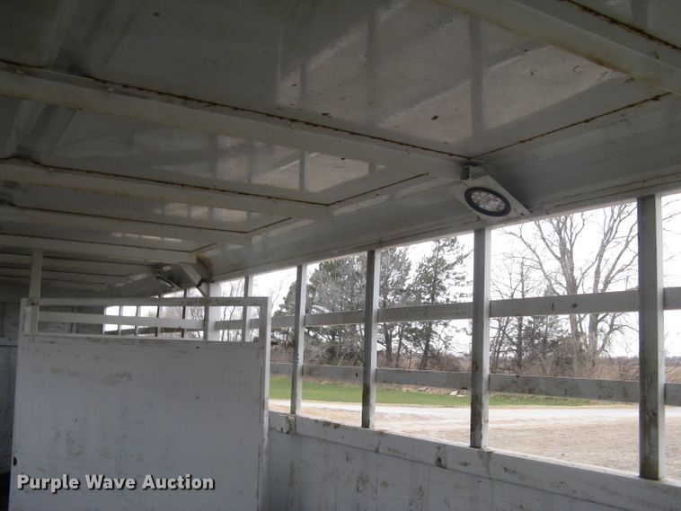 image for item DG5325 2001 Neville  livestock trailer