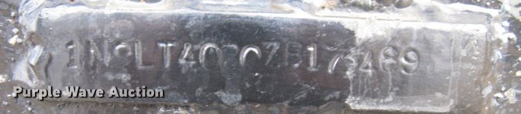 image for item DG5325 2001 Neville  livestock trailer