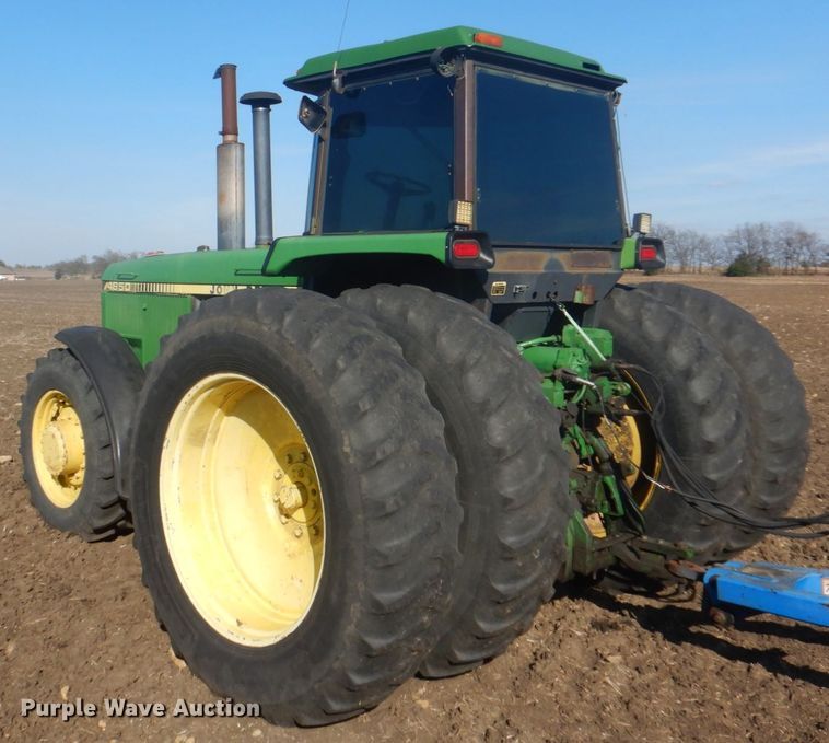 image for item DH7316 1984 John Deere 4850  MFWD tractor