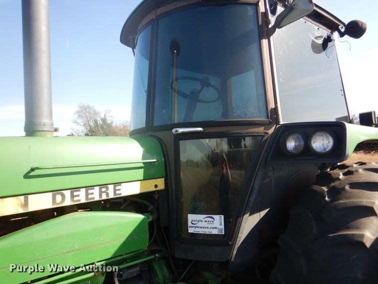 image for item DH7316 1984 John Deere 4850  MFWD tractor