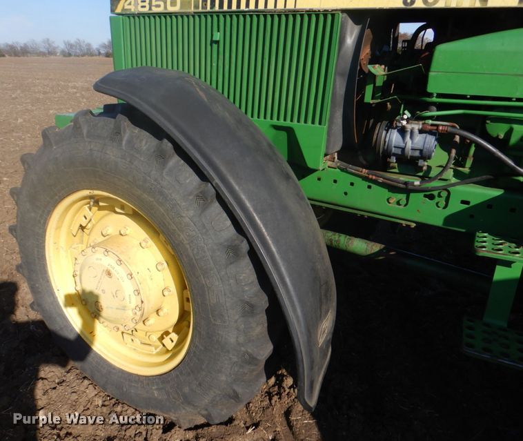image for item DH7316 1984 John Deere 4850  MFWD tractor