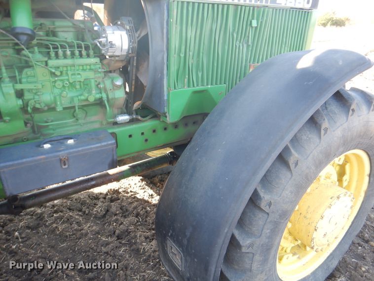 image for item DH7316 1984 John Deere 4850  MFWD tractor