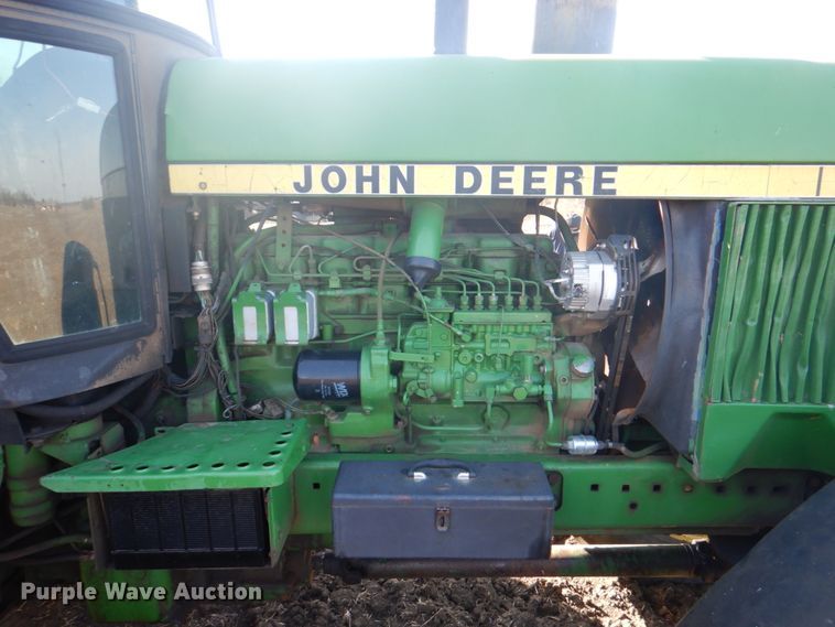 image for item DH7316 1984 John Deere 4850  MFWD tractor
